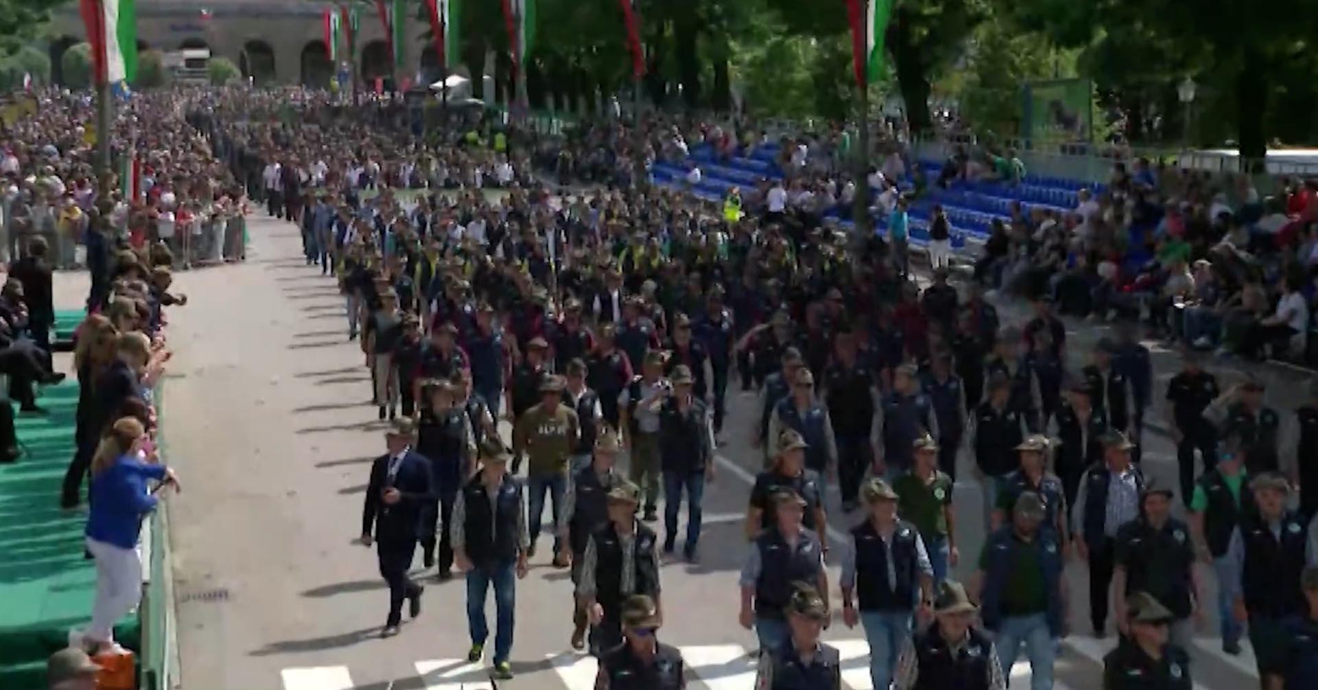 95° Adunata Nazionale Alpini | sfilata Bergamo, Brescia, Valle Camonica